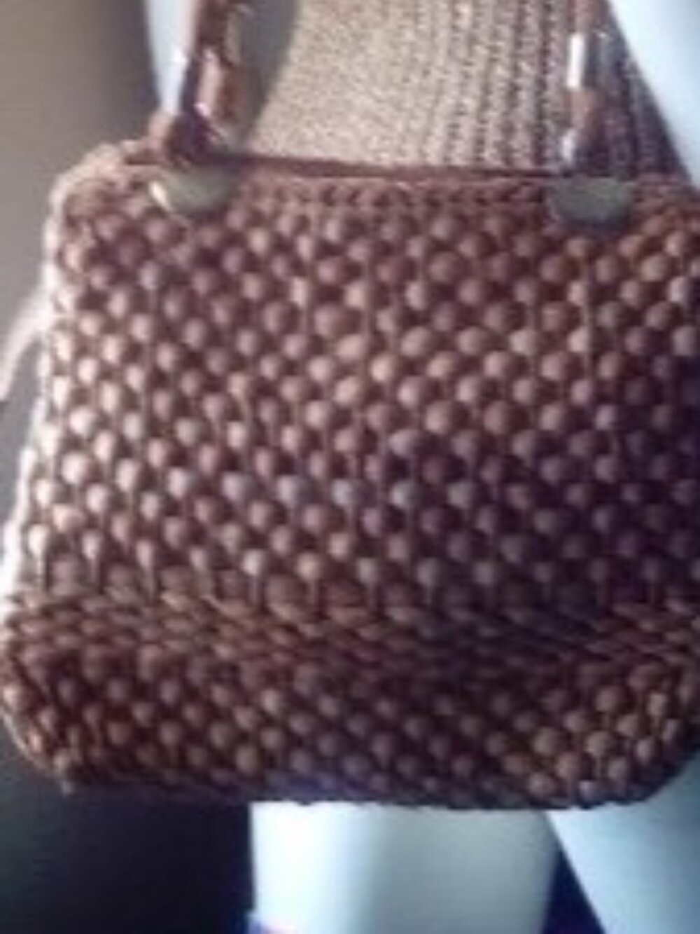 Creazioni Alma Woven Straw Shoulder Bag Vintage Italy